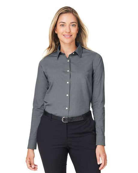 Joe's USA Women's CrownLux Performance® Spencer Poplin Dress Shirt