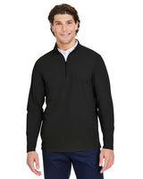 Joe's USA Men's CrownLux Performance® Windsor Welded Quarter-Zip Pullover