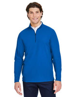 Joe's USA Men's CrownLux Performance® Windsor Welded Quarter-Zip Pullover