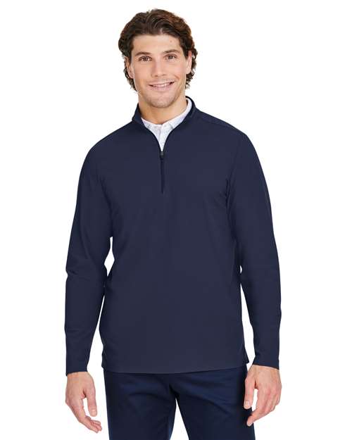 Joe's USA Men's CrownLux Performance® Windsor Welded Quarter-Zip Pullover