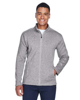 Joe's USA Men's Bristol Full-Zip Sweater Fleece Jacket