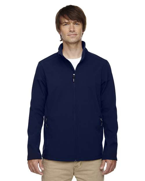 CORE365 Men's Tall Cruise Two-Layer Fleece Bonded Soft Shell Jacket - CORE365 88184T