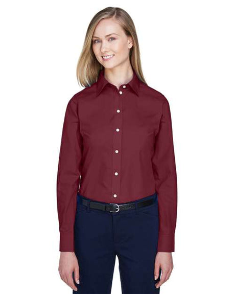 Devon & Jones Women's Crown Collection® Broadcloth Woven Dress Shirt - Devon & Jones 13316