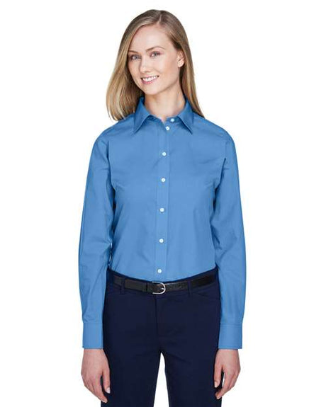 Devon & Jones Women's Crown Collection® Broadcloth Woven Dress Shirt - Devon & Jones 13316