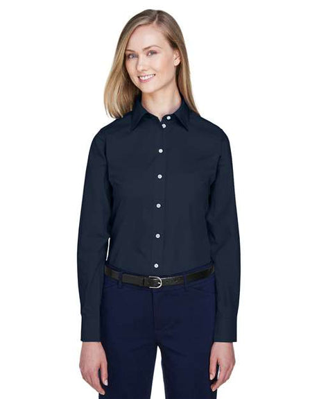 Devon & Jones Women's Crown Collection® Broadcloth Woven Dress Shirt - Devon & Jones 13316