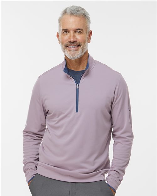 Adidas A2002 Men's Performance Lightweight Quarter Zip Pullover Pro Series Athletic Wear
