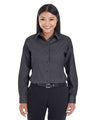 Joe's USA Women's Crown Collection® Royal Dobby Woven Dress Shirt