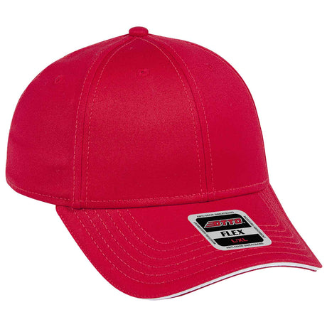 OTTO CAP® OTTO FLEX® Fitted 6 Panel Low Profile Baseball Cap OTTO 12-1163