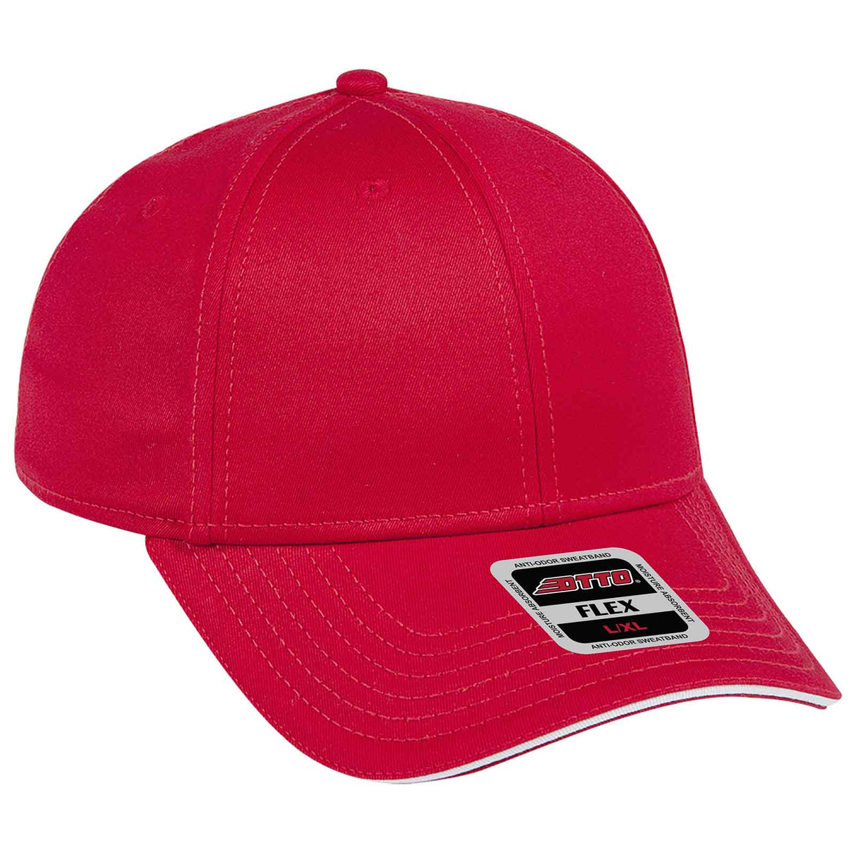 OTTO CAP® OTTO FLEX® Fitted 6 Panel Low Profile Baseball Cap OTTO 12-1163