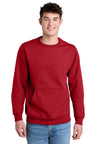 Joe's USA Core Fleece Crewneck Pocket Sweatshirt