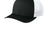 Joes USA Comfort Stretch Snapback Trucker Cap Black/ White 3-4 View