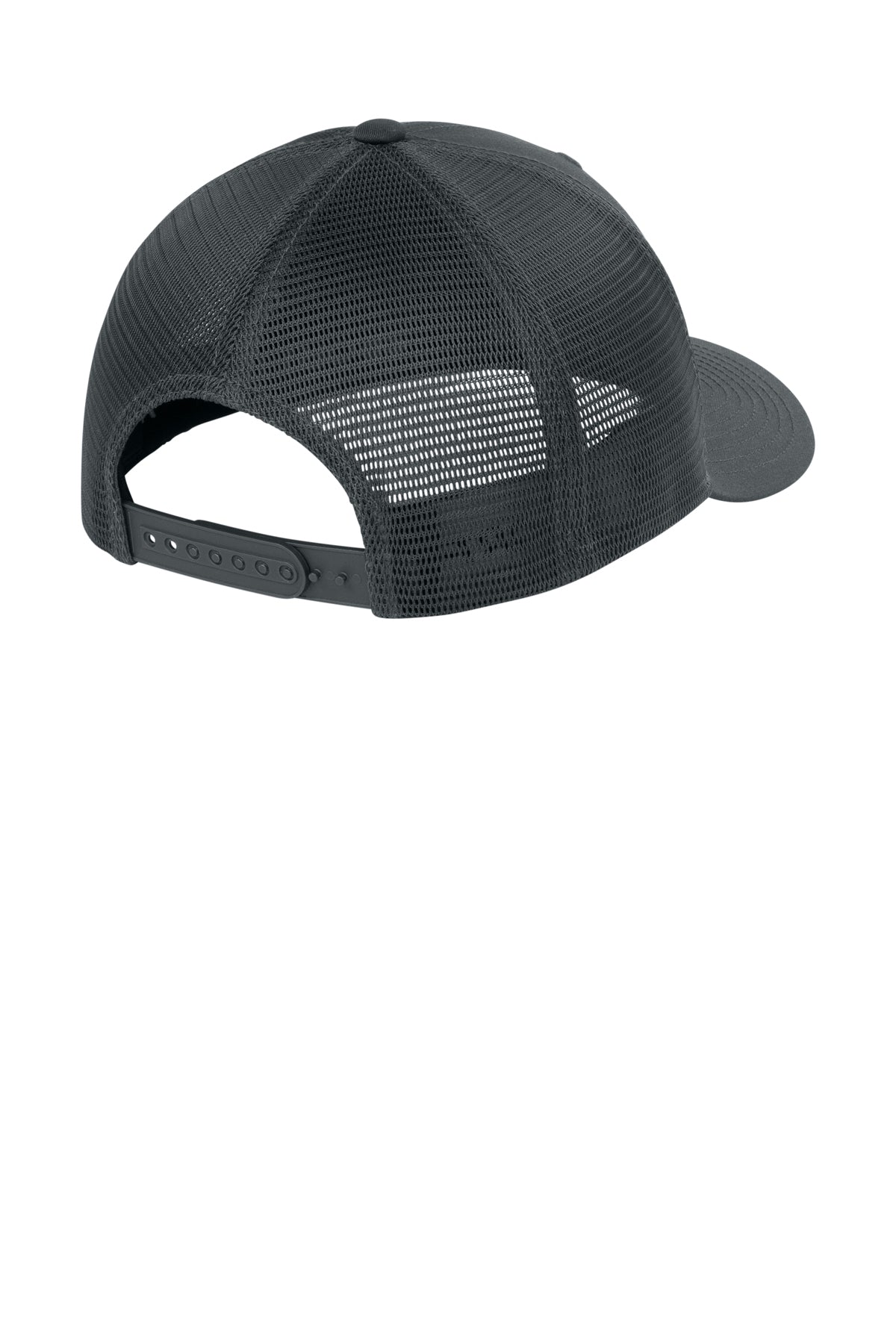 Joes USA Comfort Stretch Snapback Trucker Cap Iron Grey/ Iron Grey Mesh Back
