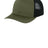 Joes USA Comfort Stretch Snapback Trucker Cap Olive Drab Green/ Black 3-4 View