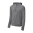 Mens Sport-Wick Stretch 1/2-Zip Pullover DRI-EQUIP Charcoal Heather Grey X-Small