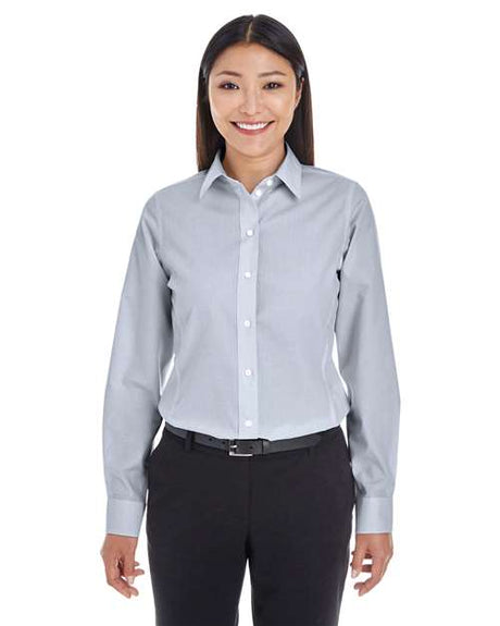 Devon & Jones Women's Crown Collection® Striped Woven Dress Shirt - Devon & Jones 13428