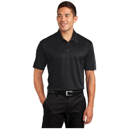 DRIEQUIP Men's Active Textured Colorblock Polo