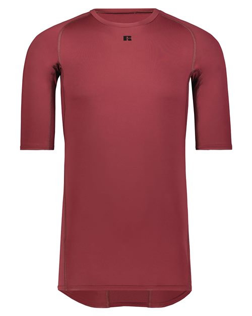 Russell Athletic Unisex CoolCore® Half Sleeve Compression Shirt - Russell Athletic R21CPM