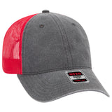 OTTO CAP® OTTO COMFY FIT® 6 Panel Low Profile Mesh Back Trucker Hat OTTO 121-1202