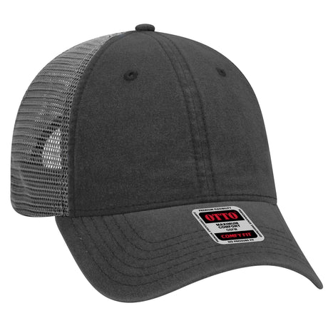 OTTO CAP® OTTO COMFY FIT® 6 Panel Low Profile Mesh Back Trucker Hat OTTO 121-1202