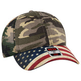 OTTO CAP® 6 Panel Low Profile Mesh Back Trucker Dad Hat OTTO 121-1281
