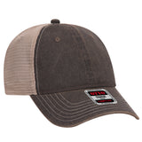 OTTO CAP® 6 Panel Low Profile Mesh Back Trucker Dad Hat OTTO 121-1297