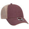 OTTO CAP® 6 Panel Low Profile Mesh Back Trucker Dad Hat OTTO 121-1297