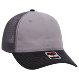 OTTO CAP® 6 Panel Low Profile Mesh Back Trucker Dad Hat OTTO 121-858