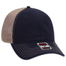 OTTO CAP® 6 Panel Low Profile Mesh Back Trucker Dad Hat OTTO 121-858