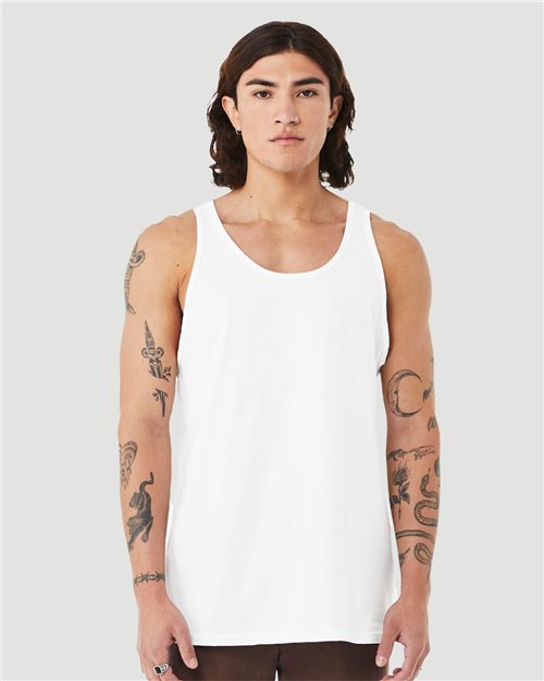 BELLA + CANVAS Unisex Heather CVC Tank - BELLA + CANVAS 3480CVC
