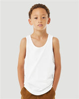 BELLA + CANVAS Youth Heather CVC Tank - BELLA + CANVAS 3480YCVC
