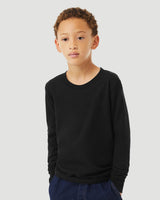 Bella + Canvas 3513Y Youth Triblend Long Sleeve Tee