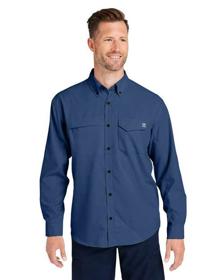 HUK H150172 Men's Tide Point Pocket Fishing Shirt