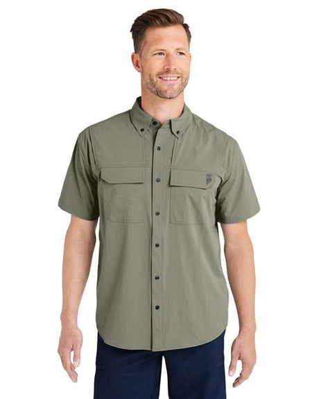 HUK H150183 Men's Creekbed Short Sleeve Shirt
