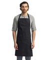 Artisan Collection by Reprime Recycled Bib Apron - Artisan Collection by Reprime RP150 Artisan Collection by Reprime Black One Size