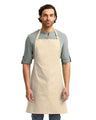 Artisan Collection by Reprime Recycled Bib Apron - Artisan Collection by Reprime RP150 Artisan Collection by Reprime Natural One Size