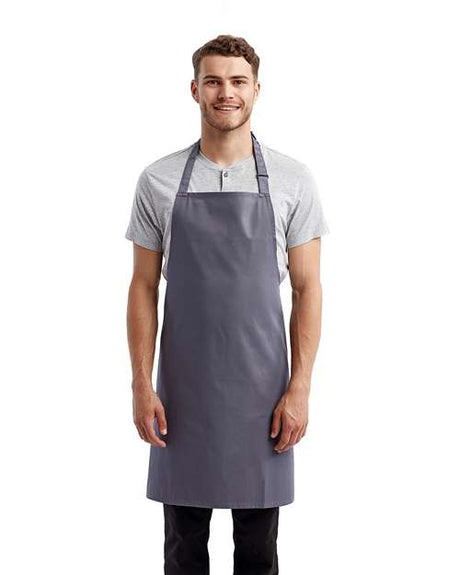Artisan Collection by Reprime Recycled Bib Apron - Artisan Collection by Reprime RP150 Artisan Collection by Reprime Steel One Size