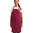 Artisan Collection by Reprime Recycled Bib Apron with Pocket - Artisan Collection by Reprime RP154 Artisan Collection by Reprime Burgundy One Size