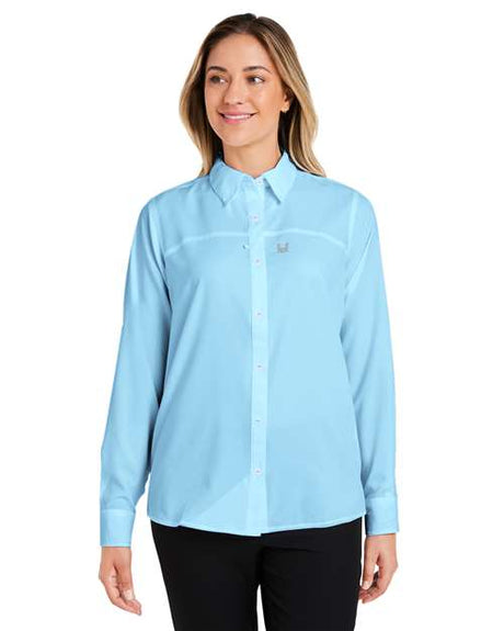 HUK H615006 Women's Tide Point Long Sleeve Shirt