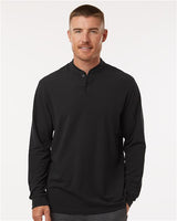 Adidas A597 Henley Long Sleeve T Shirt Mens Official Athletic Apparel For Team Events