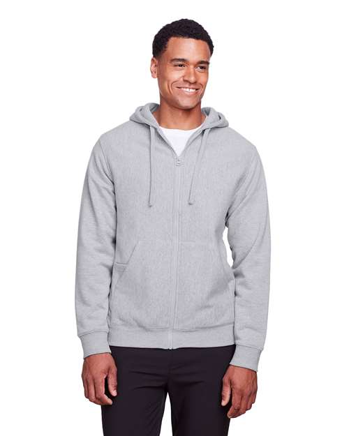 Team 365 Unisex Zone HydroSport™ Heavyweight Full-Zip Hooded Sweatshirt - Team 365 TT95