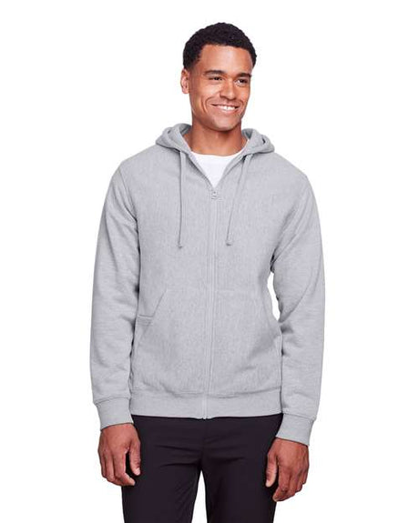 Team 365 Unisex Zone HydroSport™ Heavyweight Full-Zip Hooded Sweatshirt - Team 365 TT95