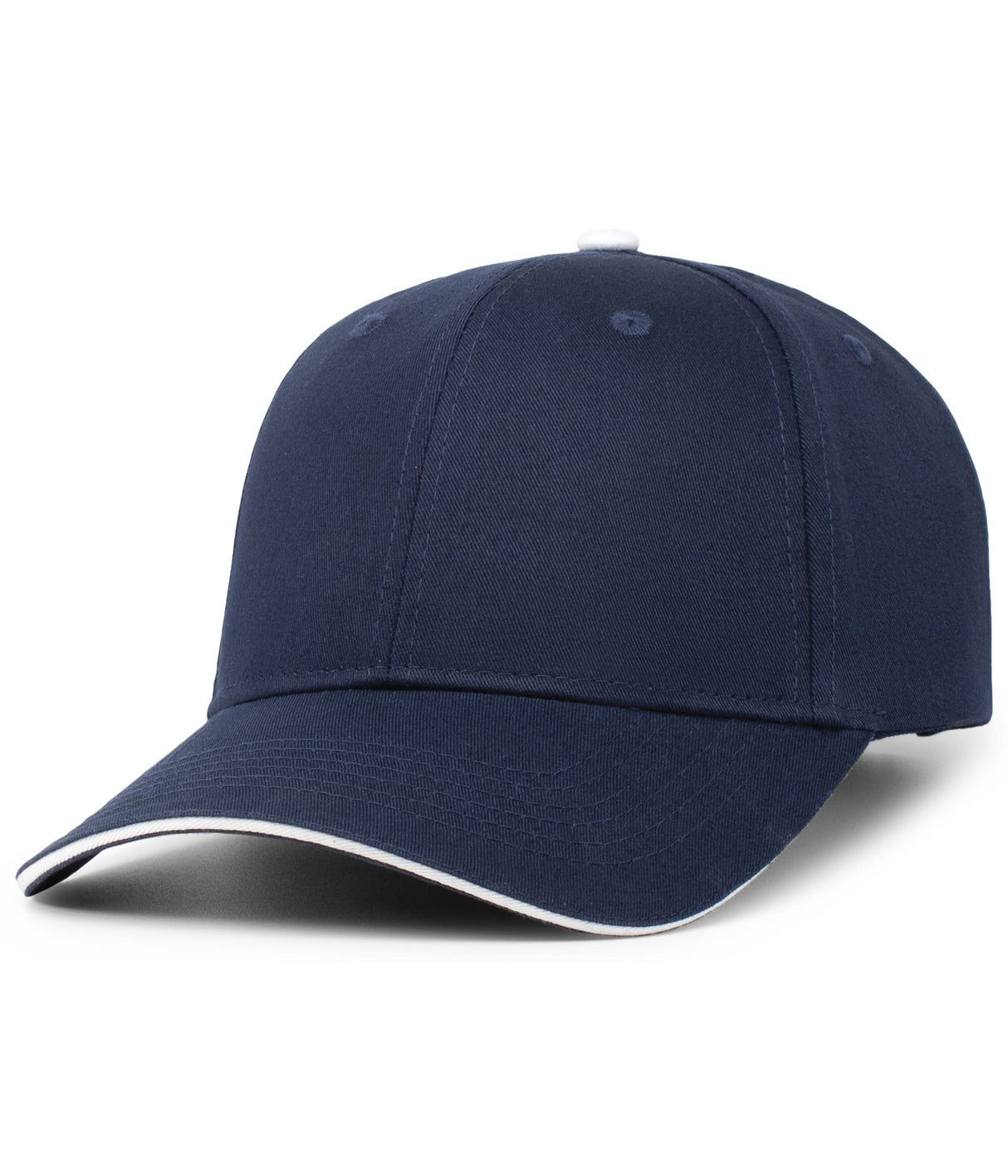 Pacific Headwear Brushed Twill Cap With Sandwich Bill 121C