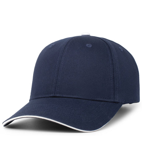 Pacific Headwear Brushed Twill Cap With Sandwich Bill 121C
