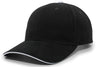 Pacific Headwear Brushed Twill Cap With Sandwich Bill 121C