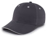 Pacific Headwear Brushed Twill Cap With Sandwich Bill 121C