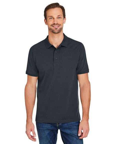 Harriton Men's Valiant Cotton Snag Protect Polo - Harriton 13877