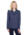 Team 365 Women's Zone Sonic Heather Performance Quarter-Zip Pullover - Team 365 TT31HW