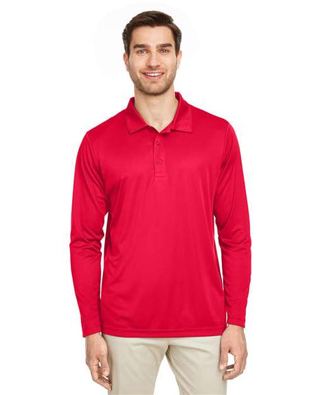 Team 365 Men's Zone Performance Long Sleeve Polo - Team 365 TT51L