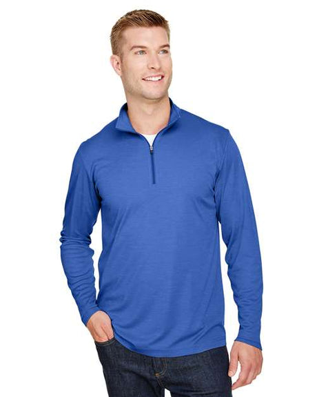 Team 365 Men's Zone Sonic Heather Performance Quarter-Zip Pullover - Team 365 TT31H