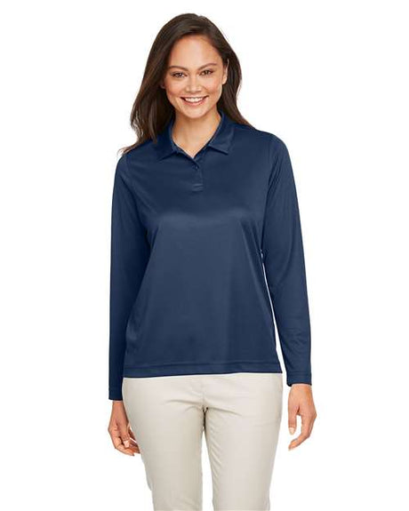 Team 365 Women's Zone Performance Long Sleeve Polo - Team 365 TT51LW